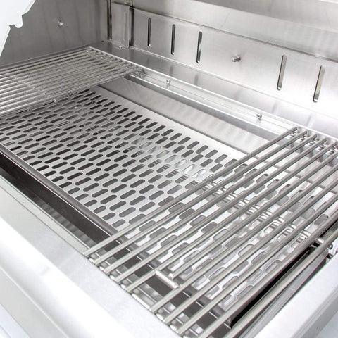 Image of Blaze 32" Built-In Charcoal Grill with Adjustable Charcoal Tray