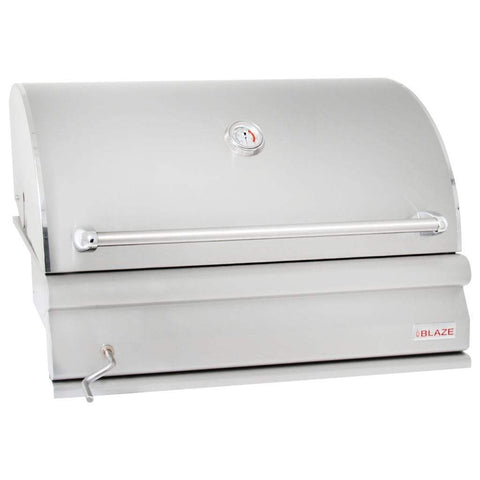 Image of Blaze 32" Built-In Charcoal Grill with Adjustable Charcoal Tray