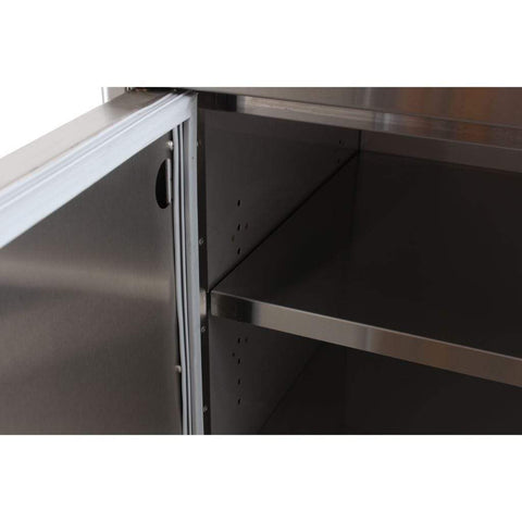 Image of Blaze 32" Sealed Stainless Steel Dry Storage Cabinet with Shelf