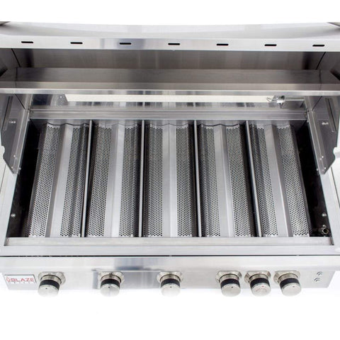 Image of Blaze 40" 5-Burner LTE Built-In Gas Grill with Lights - In Stock