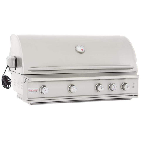 Image of Blaze 44" 4-Burner Professional Built-In Gas Grill with Rear Infrared Burner