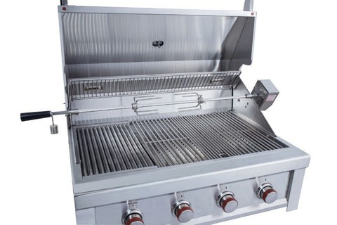 Image of Sunstone Ruby 36-Inch 4 Burner Pro-Sear Built-In Gas Grill - Ruby4B