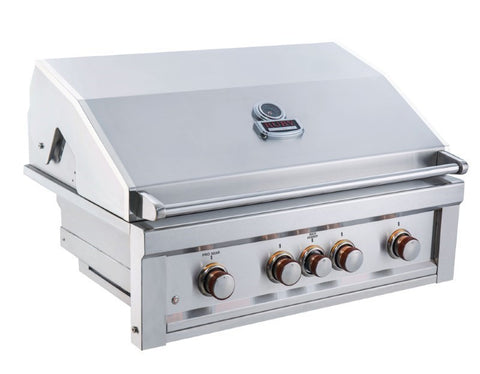 Image of Sunstone Ruby 36-Inch 4 Burner Pro-Sear Built-In Gas Grill with Rotisserie - Ruby4BIR