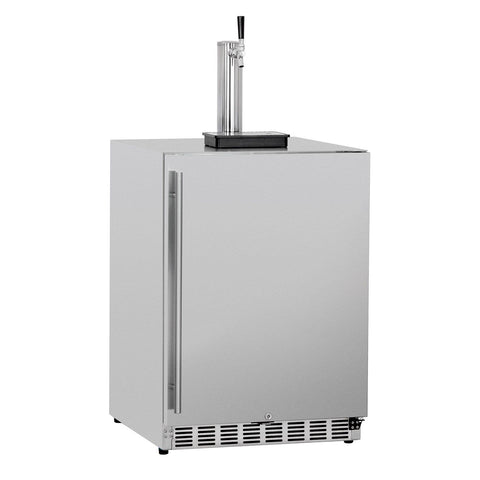 Image of Summerset Outdoor Single Tap Kegerator, 6.6 Cubic Feet SSRFR-24DK