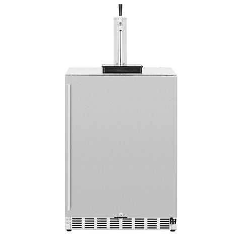 Image of Summerset Outdoor Single Tap Kegerator, 6.6 Cubic Feet SSRFR-24DK