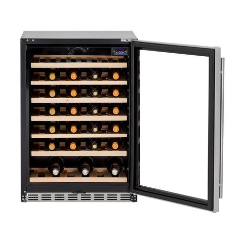 Image of Summerset Deluxe 54-Bottle Outdoor Wine Cooler, 5.3 Cubic Feet SSRFR-24WD