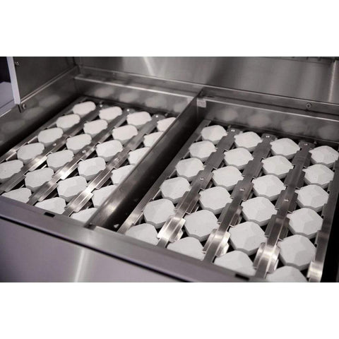 Image of Summerset Alturi 42" 3-Burner Freestanding Gas Grill With Stainless Steel Burners & Rotisserie ALT42T-NG + CART-ALT42