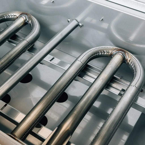 Image of Summerset Alturi 42" 3-Burner Freestanding Gas Grill With Stainless Steel Burners & Rotisserie ALT42T-NG + CART-ALT42