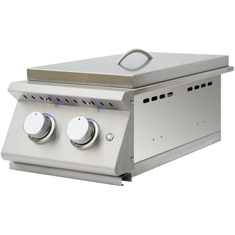 Image of Summerset Sizzler Pro Built-In Gas Double Side Burner SIZPROSB2-NG