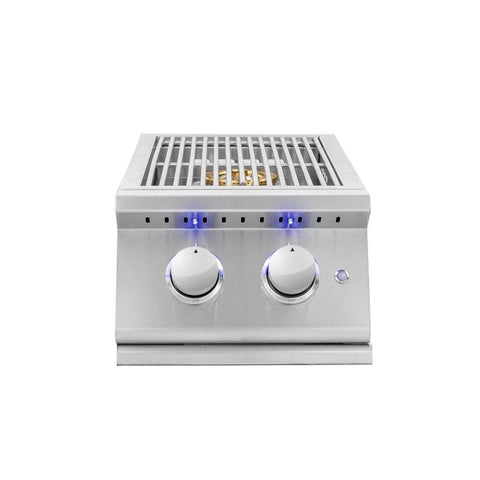 Image of Summerset Sizzler Pro Built-In Gas Double Side Burner SIZPROSB2-NG