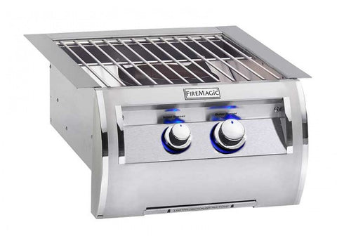Image of Fire Magic 2020 Echelon Diamond Series Power Burner With Stainless Steel Cooking Grid 19-5B1-0