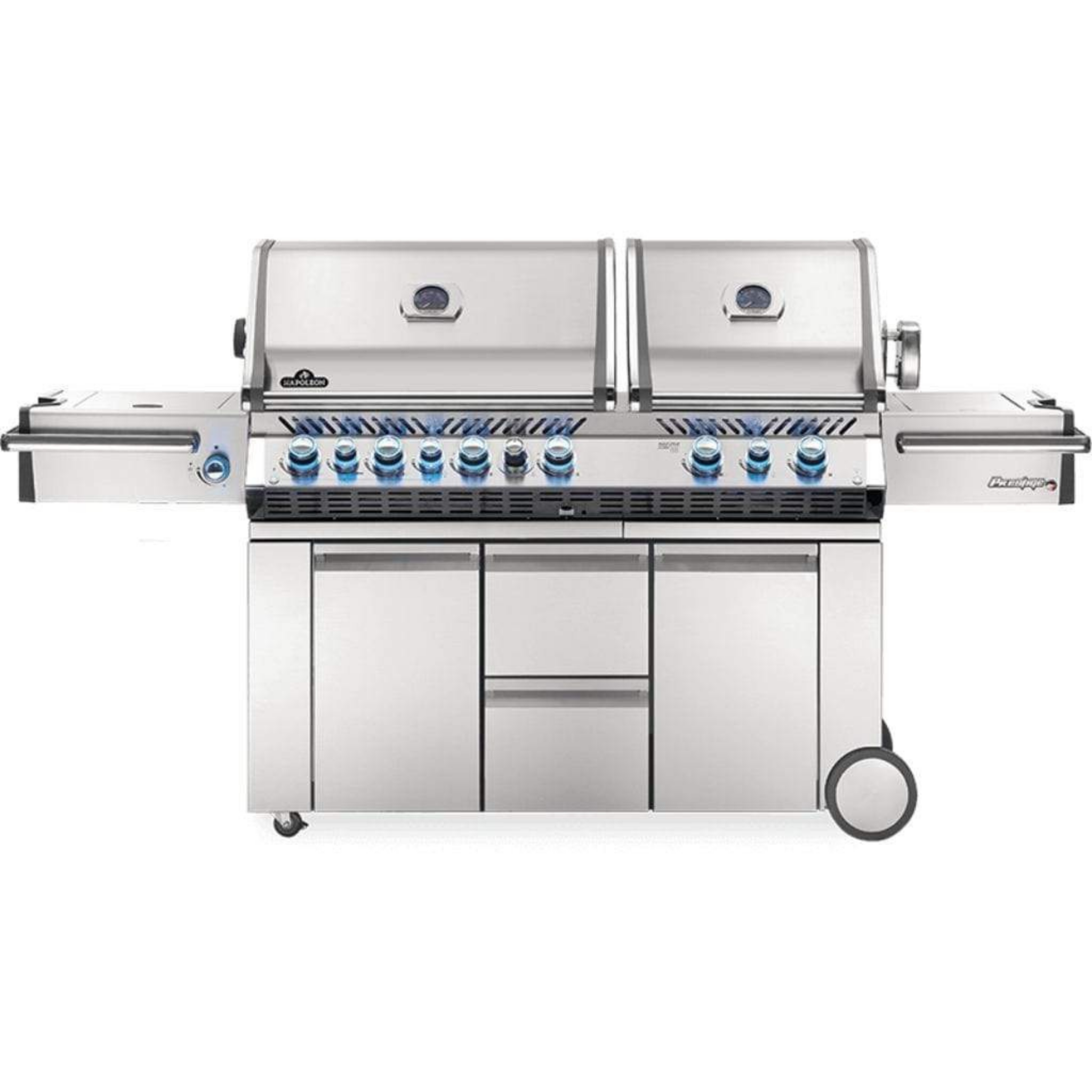 Napoleon Prestige Pro™ 825 RSBI with Power Side Burner, Infrared Rear & Bottom Burners