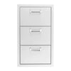 PCM 260 Series 16-Inch Triple Access Drawer with Paper Towel Holder