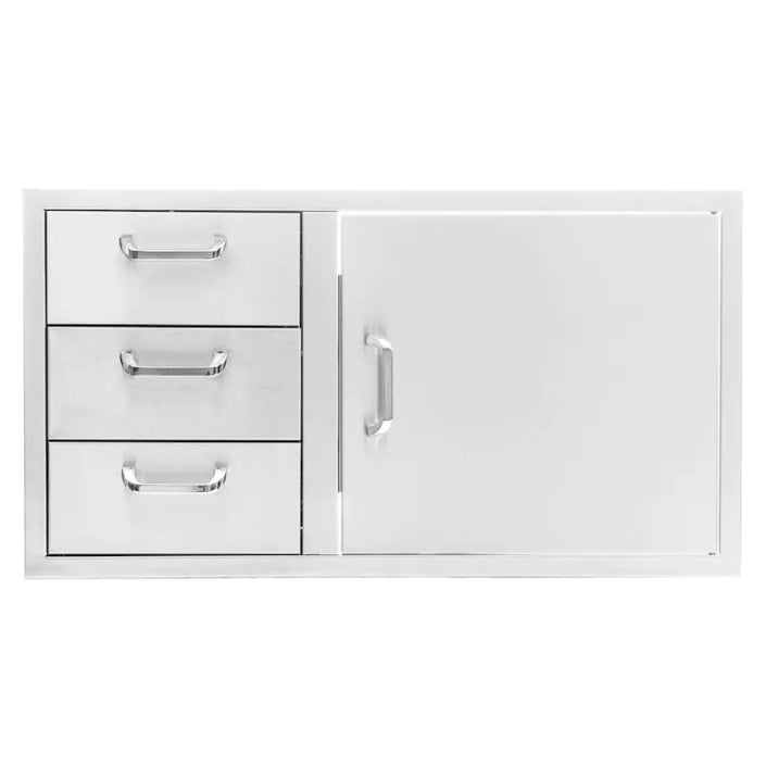 PCM 260 Series 39-Inch Access Door & Triple Drawer Combo (Reversible)