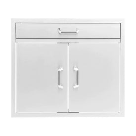 PCM 260 Series 30-Inch Double Door & Single Drawer Combo