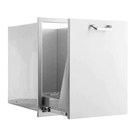 PCM 260 Series 20-Inch Roll-Out Trash/Recycling Bin