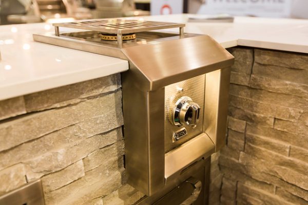 12" Hestan Outdoor Single Side Burner - AGB121