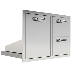 PCM 260 Series 39-inch Double/Triple Drawer & Trash/propane Rollout On Right