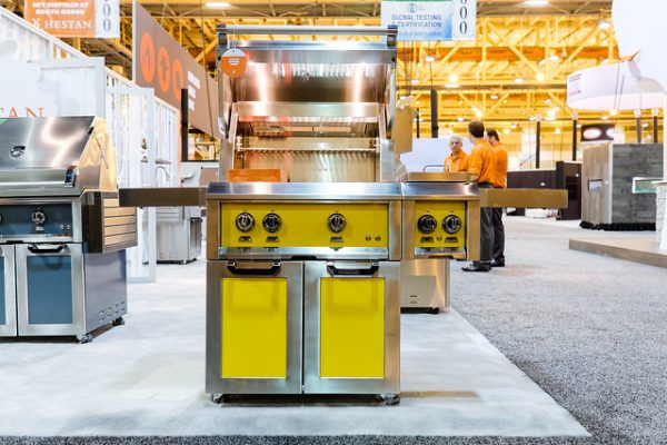 30" Hestan Outdoor Tower Cart with Double Doors - GCD Series