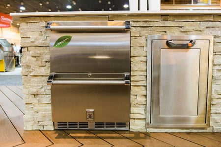 24" Hestan Outdoor Refrigerator Drawer and Freezer Drawer - GRF Series