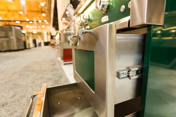 30" Hestan Outdoor Tower Cart with Door/Drawer Combo - GCR Series