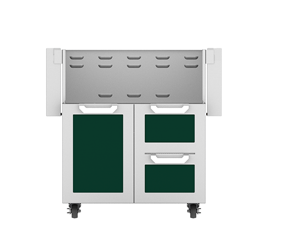 42" Hestan Outdoor Tower Cart with Door/Drawer Combo - GCR Series