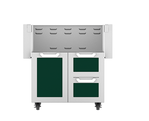 Image of 30" Hestan Outdoor Tower Cart with Door/Drawer Combo - GCR Series