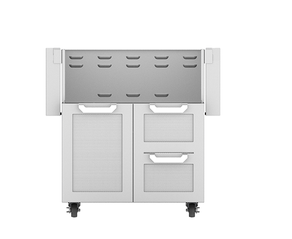 30" Hestan Outdoor Tower Cart with Door/Drawer Combo - GCR Series