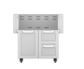 30" Hestan Outdoor Tower Cart with Door/Drawer Combo - GCR Series