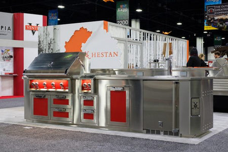 20" Hestan Outdoor Trash/Recycle Drawer - AGTRC Series