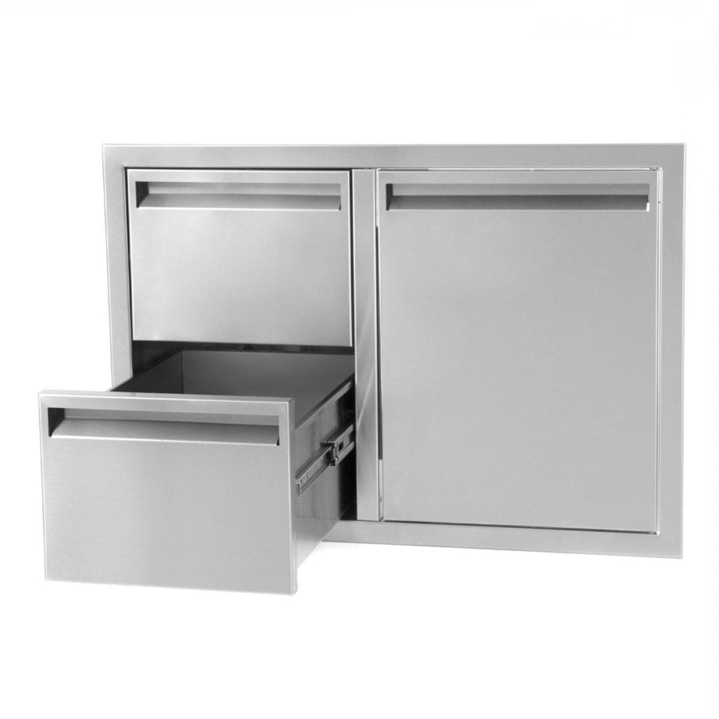 PCM 350 Series 32-Inch Access Door & Double Drawer Combo (Reversible)