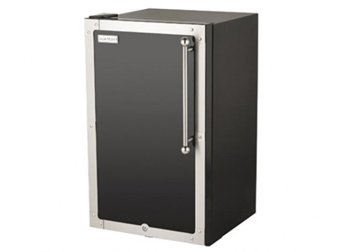 Fire Magic Black Diamond Refrigerator. 4 cubic feet, Left Hinge 3598H-DL