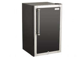 Fire Magic Black Diamond Refrigerator, 4 cubic feet, Right Hinge 3598H-DR