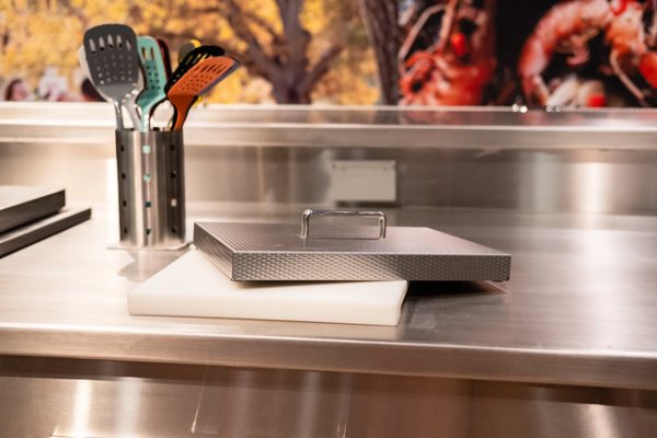 Hestan Outdoor Countertop Trash Chute - AGTC Series