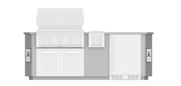 8-Foot Hestan Outdoor Living Suite - GE Series
