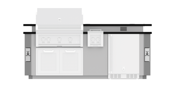 8-Foot Hestan Outdoor Living Suite - GE Series