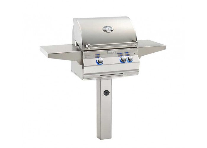 Fire Magic Aurora A430s 24-inch In Ground Post Mount Grill A430s-7EA-G6