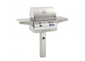 Fire Magic Aurora A430s 24-inch In Ground Post Mount Grill A430s-7EA-G6