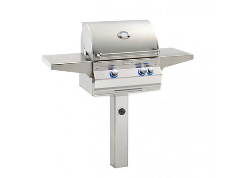 Image of Fire Magic Aurora A430s 24-inch In Ground Post Mount Grill A430s-7EA-G6