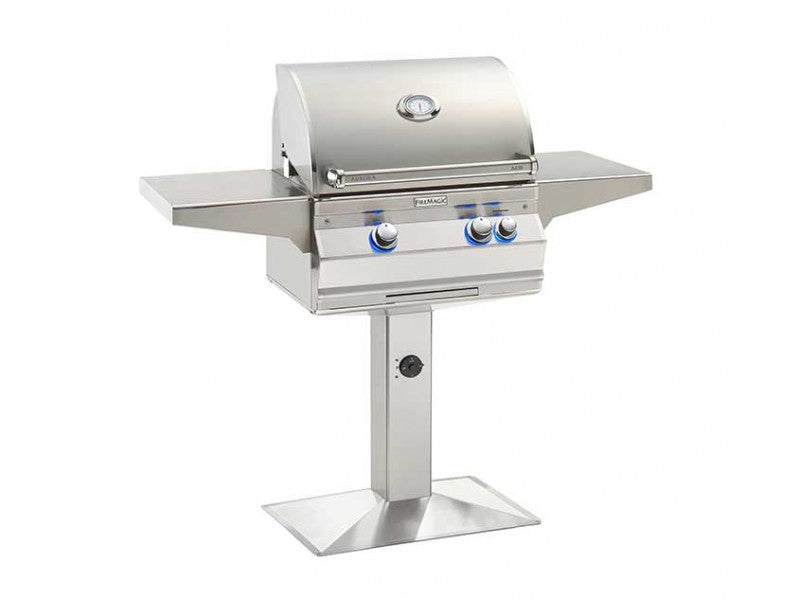 Fire Magic Aurora A430s 24-inch Patio Post Mount Grill A430s-7EA-P6