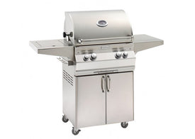 Fire Magic Aurora A430s 24-inch Portable Grill With Side Burner and Rotisserie A430s-8EA-62