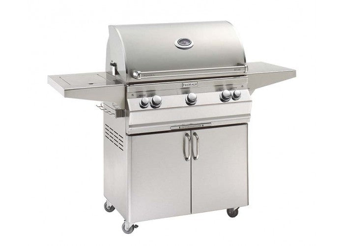 Fire Magic Aurora A540s 30-inch Portable Grill With Single Side Burner  A540s-7EA-62
