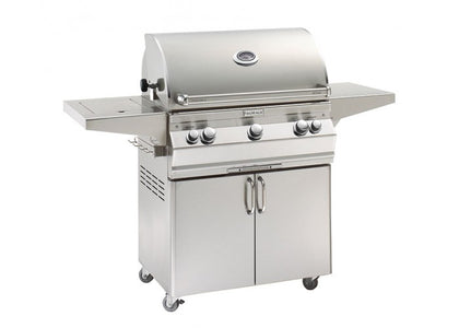 Fire Magic Aurora A540s 30-inch Portable Grill With Side Burner and Rotisserie A540s-8EA-62