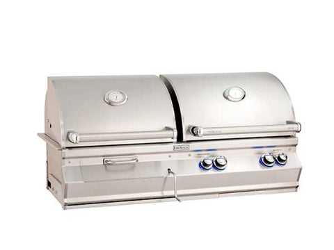 Image of Fire Magic Aurora A830i 46-inch Built-in Gas and Charcoal Combo Grill A830i-7EA-CB