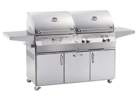 Image of Fire Magic Aurora A830s 46-inch Portable Gas and Charcoal Combo Grill A830s-7EA-61-CB