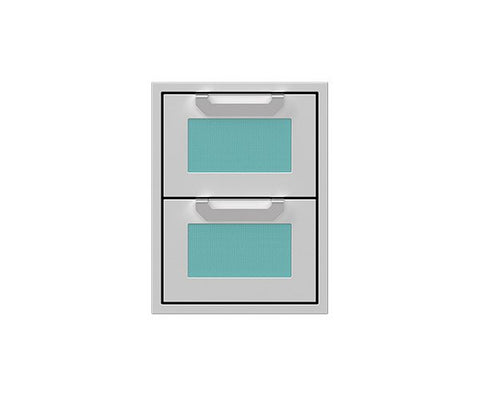 Image of 16" Hestan Outdoor Double Storage Drawers - AGDR Series