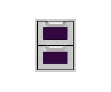 16" Hestan Outdoor Double Storage Drawers - AGDR Series