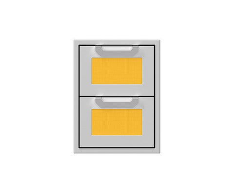 Image of 16" Hestan Outdoor Double Storage Drawers - AGDR Series