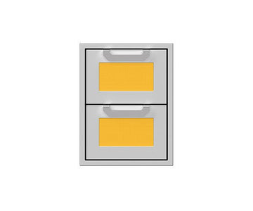 16" Hestan Outdoor Double Storage Drawers - AGDR Series