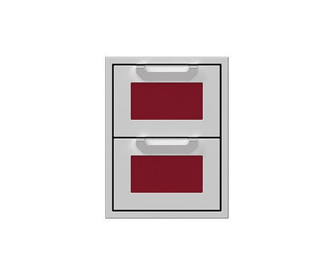 Image of 16" Hestan Outdoor Double Storage Drawers - AGDR Series
